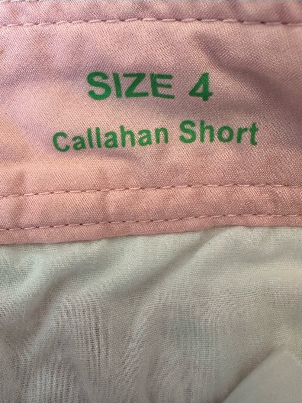 Lilly Pulitzer Callahan Shorts Size 4 Pink Green Floral Butterfly Preppy - Picture 4 of 8
